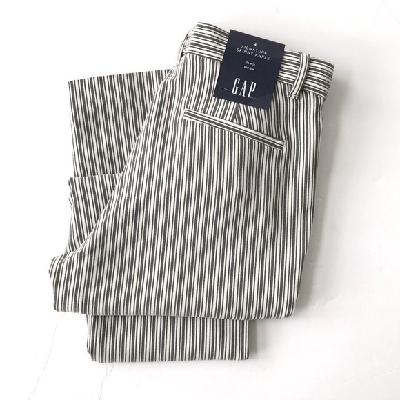 gap striped pants